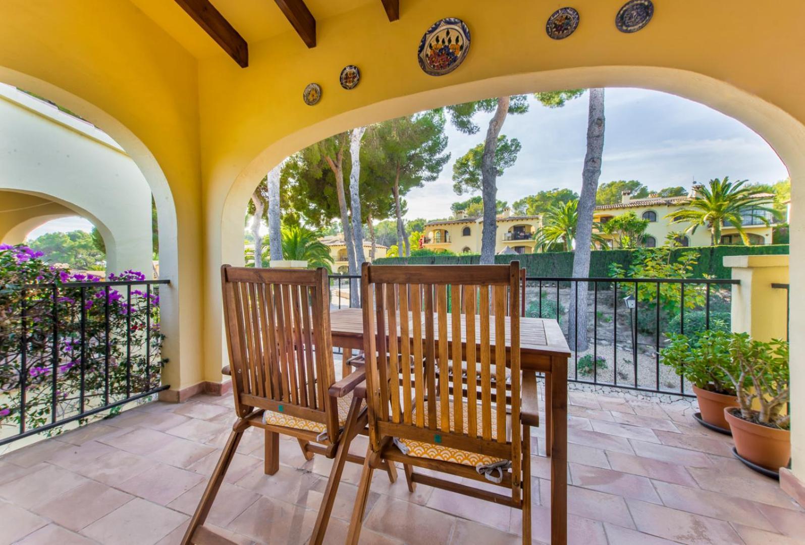 Apartamento En Moraira Con Piscina Dış mekan fotoğraf