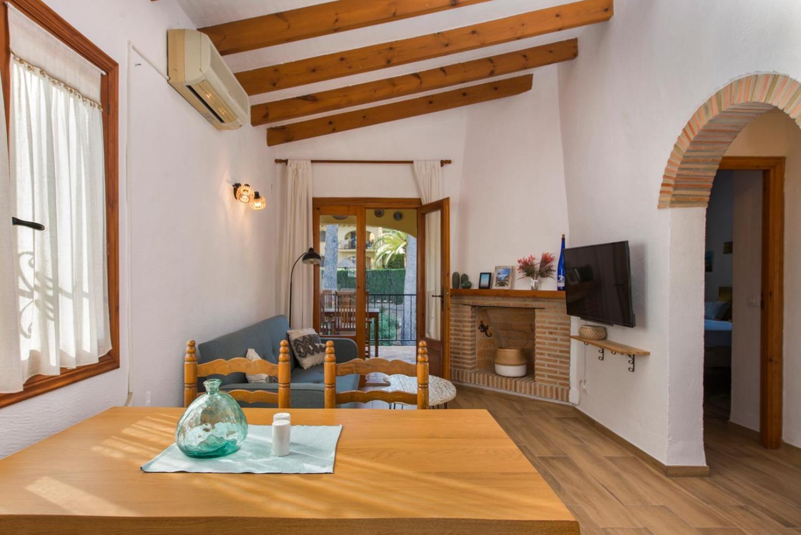 Apartamento En Moraira Con Piscina Dış mekan fotoğraf