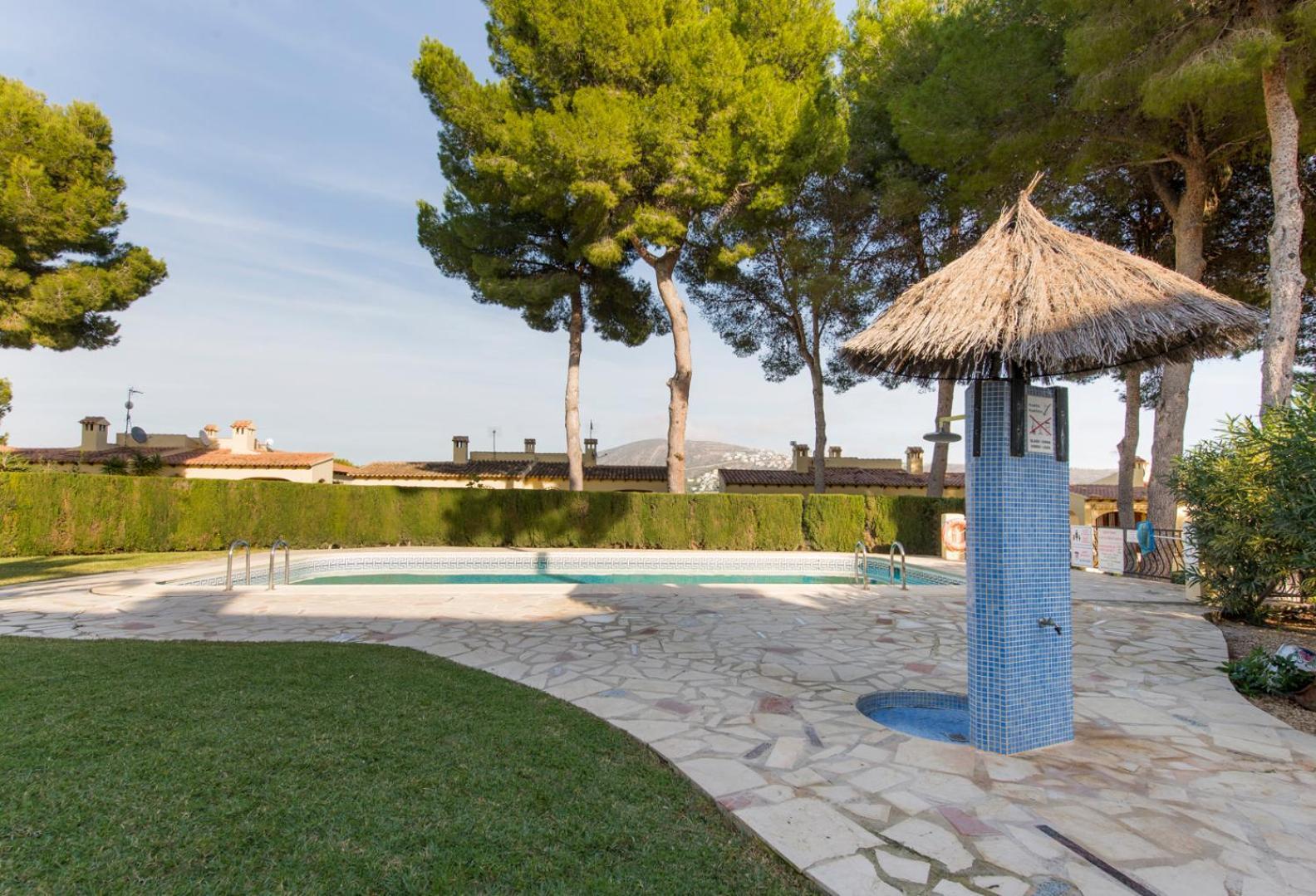 Apartamento En Moraira Con Piscina Dış mekan fotoğraf